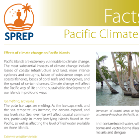 Factsheet - Pacific Climate Change