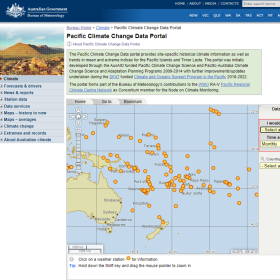 Pacific Climate Change Data Portal