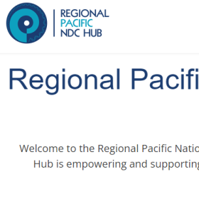 Regional Pacific Nationally Determined Contributions Hub