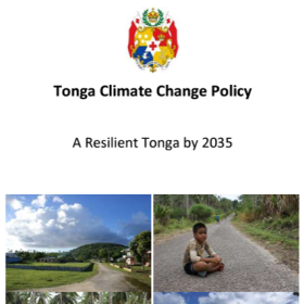 Tonga Climate Change Policy