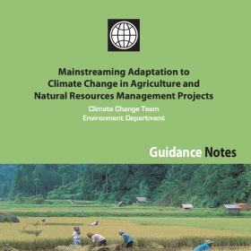 Mainstreaming adaptation to climate change in agriculture and natural resources management projects